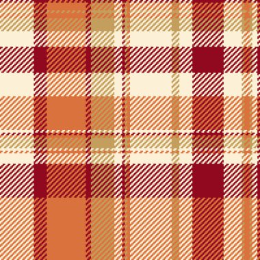 Sıcak sonbahar ekose deseni. Düşmüş tasarımlar, tekstil ve arka planlar için mükemmel. Zengin, dünyevi tonlar konfor ve nostalji hissi uyandırıyor..