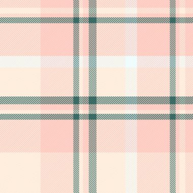 Yumuşak pastel ekose desenli pembe ve yeşil. Özgeçmiş, tekstil, tasarım projeleri ve tatil temaları için çok yönlü doku, sıcaklık ve konfor iletimi.