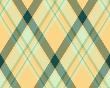 Zarif pastel ekose desenli yumuşak sarı, nane yeşili ve zeytin rengi. Tekstil tasarımı, web sitesi geçmişi veya el işi projeleri için mükemmel.