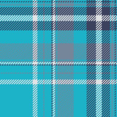 Canlı deniz mavisi, gri ve beyaz ekose desenli. Tekstil tasarımları, web sitesi geçmişi ya da moda projeleri için mükemmel. Klasik ekoseye modern bakış açısı taze ve stil dolu bir estetik sunuyor..