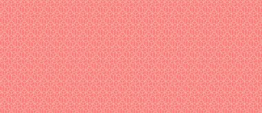 Zarif mercan pembe pürüzsüz desenli arka plan. İnce dokuya sahip hassas geometrik tasarım web sitesi afişleri, sosyal medya gönderileri, ambalaj, tekstil baskıları ve daha fazlası için idealdir..