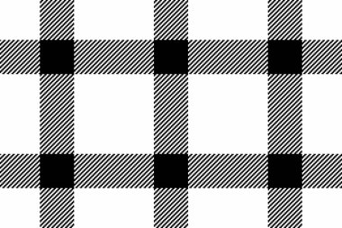 Klasik siyah-beyaz ekose desenli. Çok yönlü tekstil tasarımı arka plan, giyim ve grafik tasarım için mükemmel. Kaba, zarif ve zamansız. Yazdırma ya da ağ için kullan.