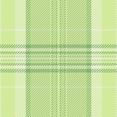 60 'ların geçmiş taraması ekose, parti doku modeli vektörü. Limonlu ve yeşil renk paletli, kusursuz kumaş kumaş..