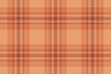 Sıcak, desenli ekose desenli toprak tonlarında. Özgeçmiş, giysi ya da rahat tasarımlar için ideal. Gelenek ve rahatlığı çağrıştırıyor. Çok yönlü tekstil illüstrasyonu.