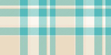 Havalı deniz mavisi kreminde şık ekose desenli. Modern tasarım konfor, gelenek ve sakinliği çağrıştırıyor. Arkaplan, tekstil, giyim veya web tasarımı için kullan.
