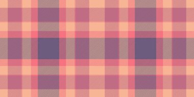 Şeftali, leylak ve tozlu mor renkte ince pastel ekose desenli. Tekstil tasarımı, web sitesi geçmişi veya sonbahar temalı projeler için mükemmel.