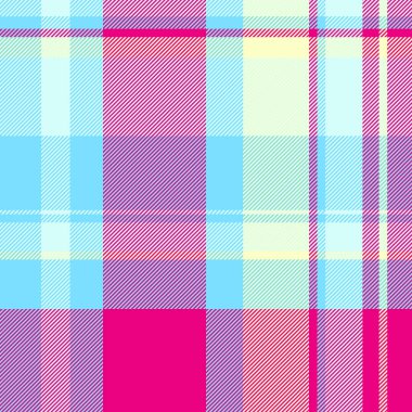 Çapraz çizgileri olan canlı, neşeli ekoseli desen, arka plan, tekstil ya da web tasarımı için harika. Renkli tasarımı görsel cazibe sunuyor. Çok yönlü göz alıcı