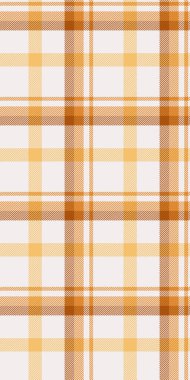 Sıcak, sonbahar ekose desenli yumuşak turuncu ve beyaz. Tekstil tasarımı, web sitesi geçmişi ya da mevsimlik markalar için mükemmel. Sonbahar projeleri için ideal konfor ve sıcaklığı çağrıştırıyor.