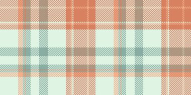 Yumuşak tartan desenli, yumuşak mercan rengi. Arkaplan, giysi tasarımı ya da herhangi bir projeye klasik tarz katmak için harika. Çok Yönlü