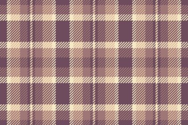 Meksikalıların arka plan kumaşı, okul vektörünün pürüzsüz dokusu. Işık ve pembe renk paletinde büküm desenli ekose kumaş..