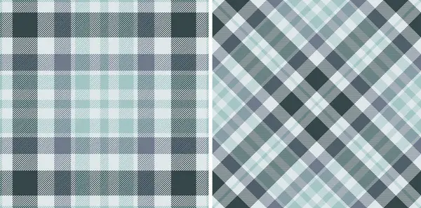 Zarif ekose desenler. Sessiz renklere sahip iki kusursuz tasarım bir gelenek ve tarz duygusu yaratır. Arkaplan, tekstil veya grafik tasarım projeleri için kullan.