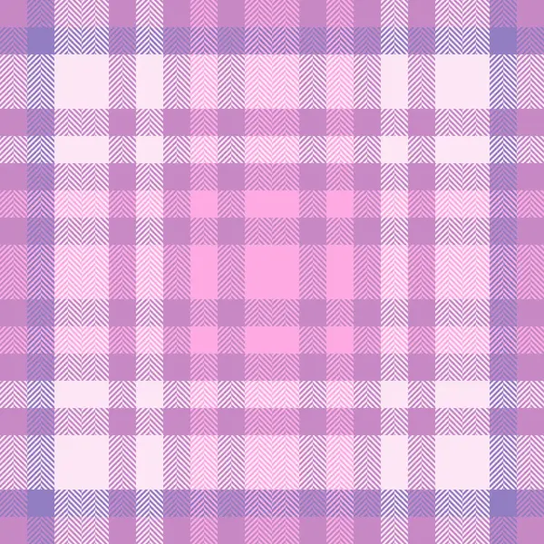 İnce tekstil dokusu, güzel vektör tartan kontrolü. Paçavralar mor ve açık renk paletinde ekose kumaş deseni.