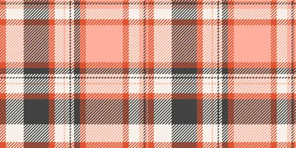 Jersey tekstil dokusu, menü vektör arka plan ekoseli. Özelleştirilebilir tartan şablonu kırmızı ve keten renk paleti ile kontrol et.