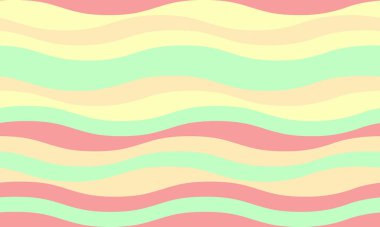 Huzurlu pastel dalga desenli arka plan. Web siteleri, sunumlar ya da sosyal medya için mükemmel. Yumuşak, rahatlatıcı renkler huzur ve sükuneti çağrıştırıyor..