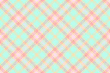 Podyum ekose kumaş, doku katran dokusu kontrolü. Işık ve navajo beyaz renk paletinde boş vektörsüz arkaplan deseni.