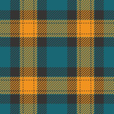 Klasik ekose desenli, deniz mavisi, hardal sarısı ve gri renkli. Tekstil, arka plan ya da geleneksel bir dokunuşa ihtiyaç duyan tasarım projeleri için mükemmel. Çok yönlü stil.