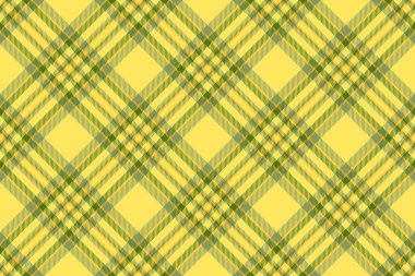 Ekose kumaş, paçavra desenli tartan kumaş. Sarı ve kireç rengi paletinde çizgili arkaplan dokusu kusursuz denetim.