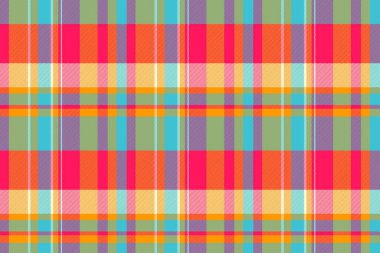 Kesişen çizgiler ve parlak renk paletiyle canlı ekose desen. Geçmişi, tekstili ya da şenlikli tasarımları için ideal. Çok yönlü, göz alıcı bir doku..