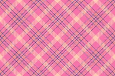 Pembe, şeftali ve mavi renkte canlı, pürüzsüz bir tartan deseni. Sıcak, neşeli, klasik ama modern bir dokunuşa ihtiyaç duyan arka plan, tekstil ve tasarımlar için ideal..