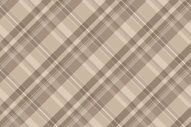 Boş tekstil çeki, dikişsiz, 60 'ların kumaşlı kumaşı. Pastel ve açık renk paletinde kış ekoseli vektör arkaplan deseni.