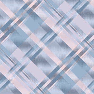 Birçok ekose vektör tartan, katlanmış kumaş dokusu. Kompozisyon beyaz ve pastel renk paletinde tekstil arkaplansız arkaplanı kontrol et.