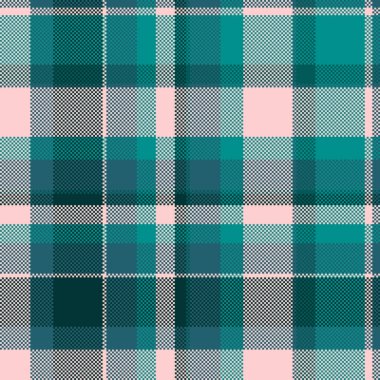 Sakinleştirici renklerde ayrıntılı pikselleştirilmiş tartan deseni. Bu çok yönlü arka plan klasik bir tekstil hissi sunuyor, çeşitli yaratıcı uygulamalar için harika..