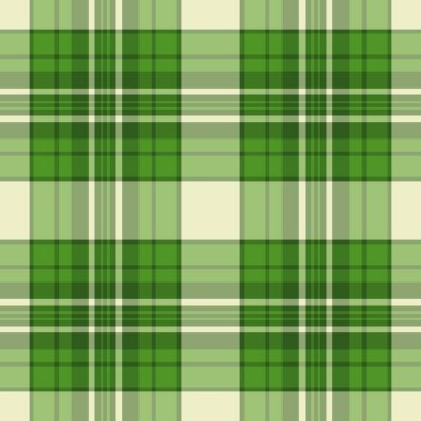 Yeşil ekose desenli, klasik bir İskoç çeki. Geçmişler, tekstil, moda ve Noel temalı tasarımlar için ideal. Çok yönlü ve geleneksel bir doku..