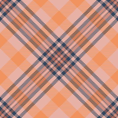 Noel arkaplan tartanı, peçete kumaş kontrol dokusu. Ekose desenli tekstil açık ve turuncu renk paletinde kusursuz..