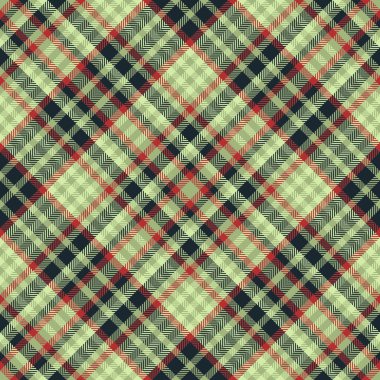 Erkek kumaş tekstil vektörü, Londra desenli arka plan pürüzsüz. Yeşil ve koyu renk paletinde solmuş ekose desen tartını kontrol et.