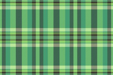 Xmas kumaş kontrol arka plan, çapraz doku vektör ekoseli. Hipster tartan desenli. Nane ve yeşil renk paletinde dikişsiz..