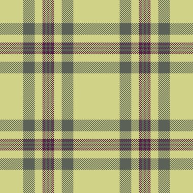 Elbise vektör kumaşı, perde dokusu tekstil deseni. Süit arka plan tartan kireç ve pastel renk paletinde kusursuz kontrol.