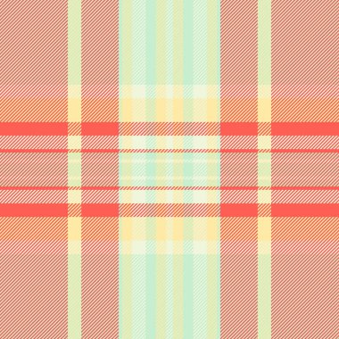 Yaratıcı arka plan desenli ekose, retro vektör tartan dokusu. Gingham tekstil denetimi kumaş pürüzsüz ve kırmızı renk paletinde.
