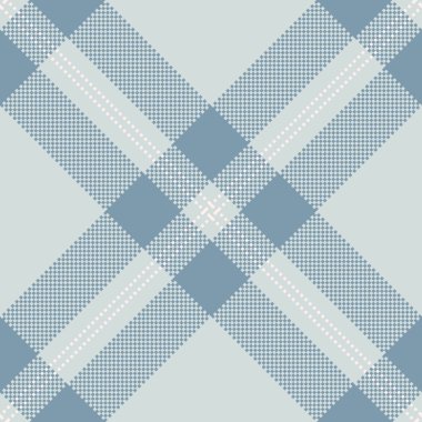 Pijama tekstil çeki, kadife kumaşsız ekose kumaş. Spa mavisi ve pastel renk paletinde yaş vektörü arkaplan deseni.