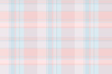 Kırsal dikişsiz vektör deseni, boş tekstil dokusu arkaplanı. Yatay ekose kumaş denetimi açık ve beyaz renk paletinde.