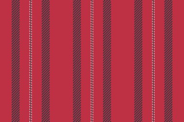 Klasik çizgili desen, dikey çizgiler, kırmızı, koyu gri ve beyaz. Özgeçmiş, kumaş ve baskı projeleri için kusursuz tekstil tasarımı. Çok Yönlü.
