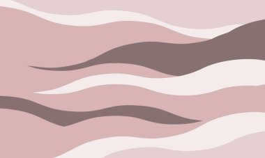 Akan, pastel dalgalı, sakin ve soyut bir manzara. Web sitesi afişleri, sosyal medya grafikleri ya da rahatlatıcı, minimalist estetik bir baskı tasarımı için mükemmel..