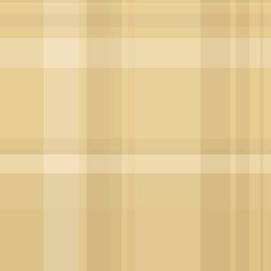 İngiliz kumaş tartan vektörü, tekstil dokusunu kontrol ediyor. Kehribar ve açık renk paletinde biçimlendirilmiş arka plan ekoseli.