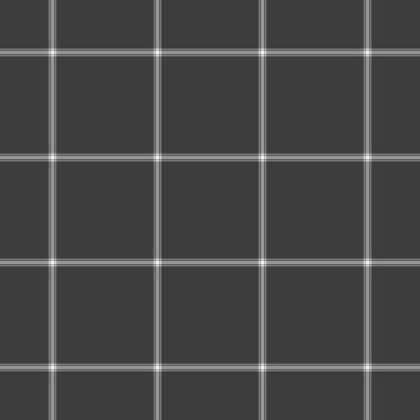 Ünlü kumaş vektör kontrolü, şebeke arka plan tekstil deseni. Ekose desenli, gri ve klasik gri renk paletinde kusursuz ekose kumaş..