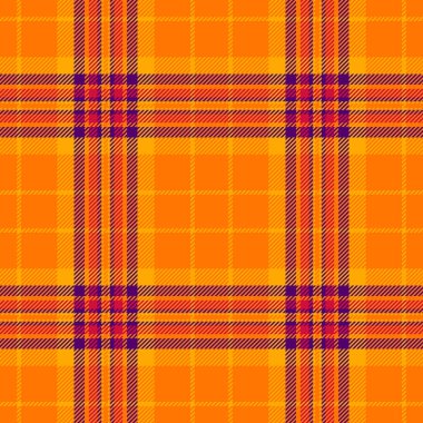 Sonbahar renklerinde canlı ekose desenli. Geometrik çizgileri olan sıcak, desenli kumaş tasarımı. Geçmişi, tekstili ya da moda kavramları için ideal. Dekoratif, klasik.