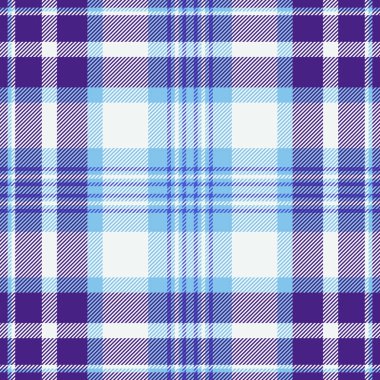 Klasik mavi ve mor ekose desenli. Tekstil tasarımı, giyim veya web sitesi geçmişi için mükemmel..