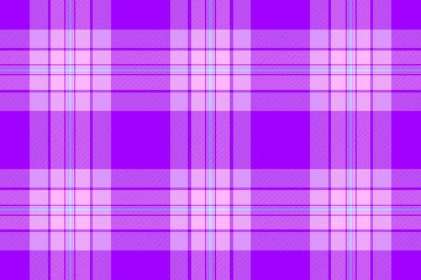 Canlı mor ekose desenli. Arka planlar, tekstil ve yaratıcı projeler için klasik tasarım. Gelenek, moda ve grafik çok yönlülüğü temsil eder.