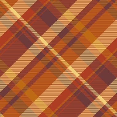Sonbahar renklerinde, sıcak, davetkar ekose desenli. Kusursuz tartan tekstil tasarımı. Özgeçmiş, giyim veya grafik projeler için ideal. Samimi, dokulu bir his lazım..