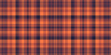Koleksiyon kumaş ekose kumaş, çeşitli doku vektör tartan. Kırmızı ve turuncu renk paletinde özgün bir arkaplan denetimi.