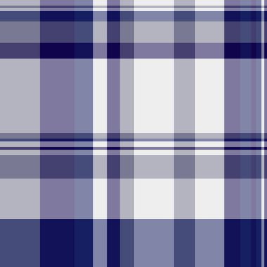 Pijama desenli ekose vektör, yumuşaklık tekstil tartan arka plan. Kabile dokusu pastel ve mavi renk paletinde pürüzsüz kontrol kumaşı.