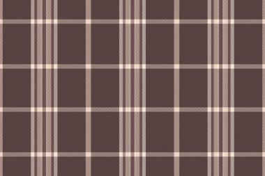 60 'ların doku kontrolü, tartan kumaş tekstili. Pastel ve koyu renk paletindeki kusursuz vektör desenine geri dön.