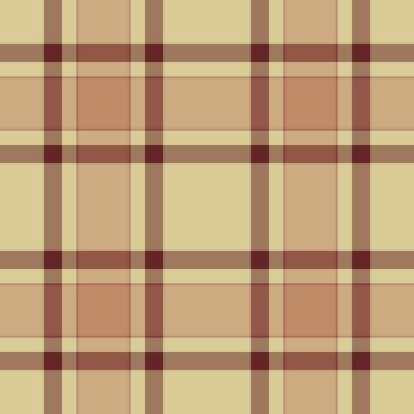 Bornoz kumaş desenli vektör, üretim dokusu kontrolü. Konforlu arka plan tartan ekoseli turuncu ve kırmızı renk paleti.