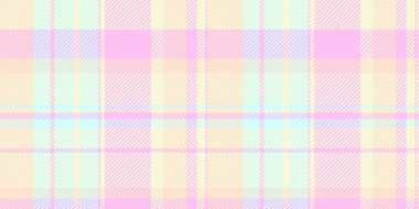Pastel ekose kumaş. Giyim, markalaşma ve tasarım projeleri için yumuşak, neşeli ve çok yönlü bir tekstil arka planı. Sakinleştirici etki, yaratıcı kullanım için ideal.