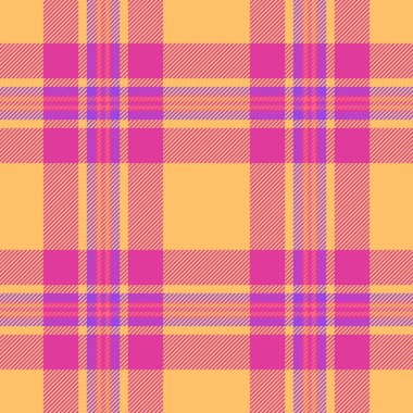 Sıcak şeftali tonları, kalın pembeler ve mor dokunuşlar içeren canlı ekose desenler. Tekstil tasarımları, arka planlar ve modern bir yetenek eklemek için ideal..