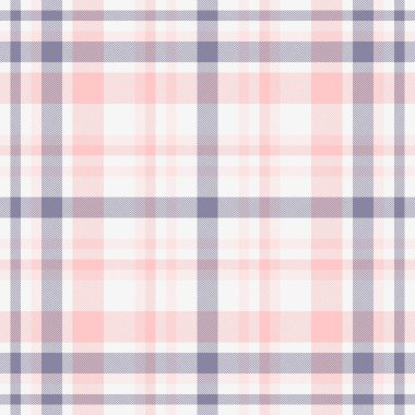 Zarif pembe leylak desenli ekose. Tekstil, geçmiş ve tasarım projeleri için çok yönlü. Kusursuz, zarif ve görsel olarak çekici..