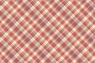 Meksika ekose kumaşı desenli, gerçekçi dokusu kusursuz. Kırmızı ve açık renk paleti ile hediye denetimi vektör tartan kumaşı.